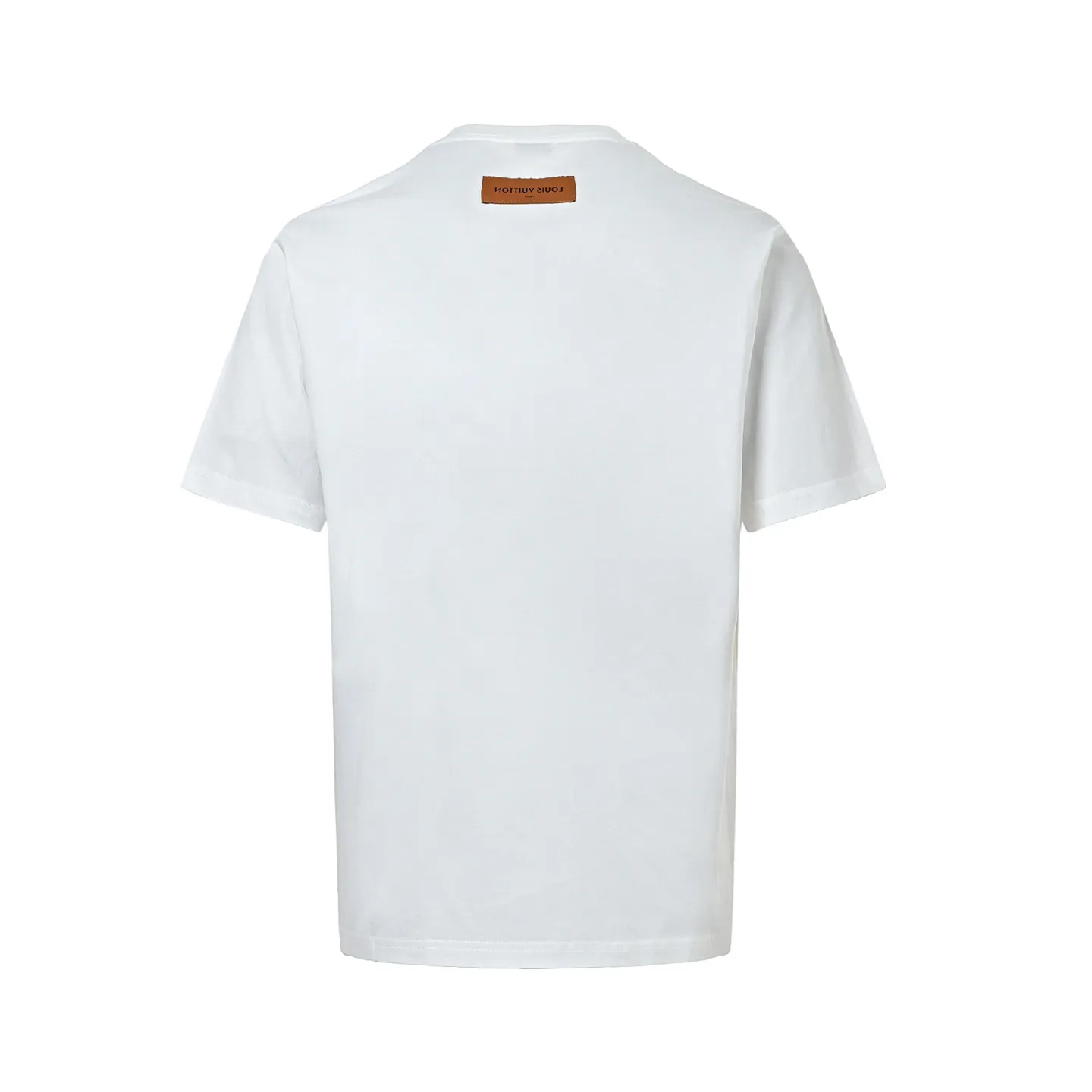 Louis Vuitton/Louis Vuitton four-leaf clover logo graffiti hand-painted short-sleeve